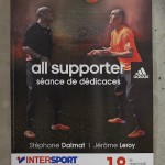 visuel pour Adidas (séance dédicace à Rennes)