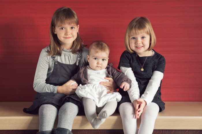 portrait enfants soeurs seance photo à domicile rennes