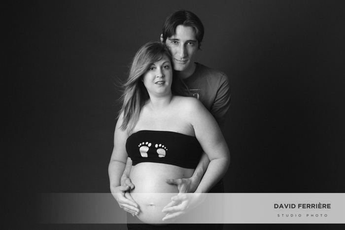 portrait femme enceinte grossesse studio photo rennes