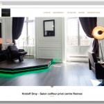 Reportage photo pour le site de Kristoff DROY, salon coiffeur privé à Rennes
