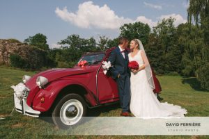 photographe photo mariage 2CV citroen collection rennes bretagne